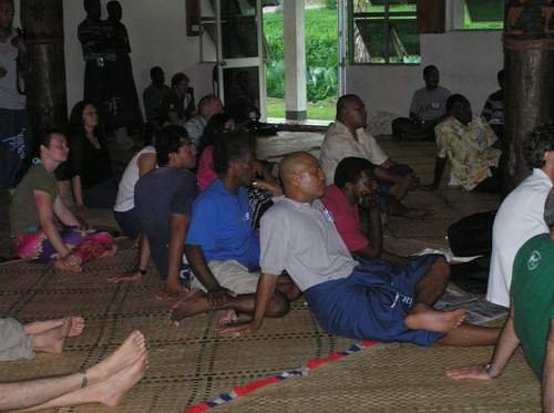 Presentation session during LMMA meeting